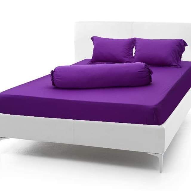 bộ ga thun hàn quốc 1 màu. 1m6×2m và 1m8×2m (ibox lựa màu) | BigBuy360 - bigbuy360.vn