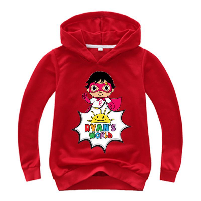 Áo Hoodies Tay Dài Hoạ Tiết Hoạt Hình Đáng Yêu Cho Bé