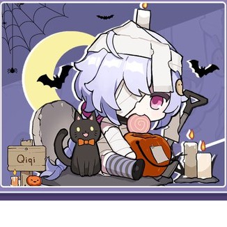 (mini) Standee GENSHIN IMPACT ver HALLOWEEN mô hình mica acrylic anime chibi game