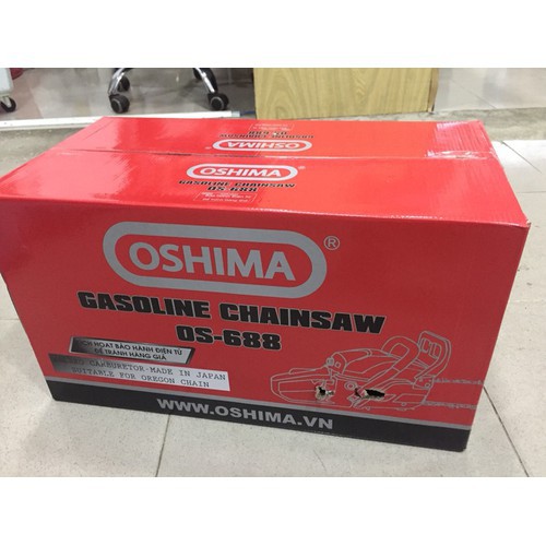 CƯA XÍCH OSHIMA 688, Máy cưa gỗ 2,4kw