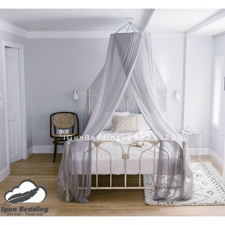 Màn ngủ công chúa dạng vòm freesize nhập khẩu , chất liệu dày dặn ( sẵn hàng, chọn mẫu )