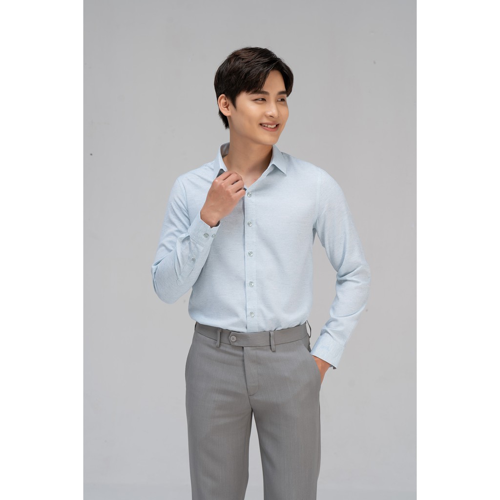 Áo Sơ Mi Nam Hàu Dài Tay YODY Dáng Công Sở SMM3951