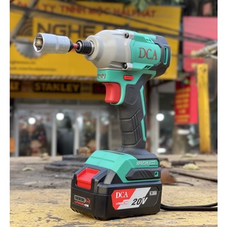 Máy bắt vít pin dca adpb298 bulong pin lực siết khỏe 200nm - nghề mộc