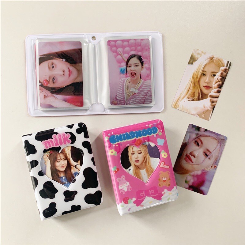 Collect book/ Album ảnh - Pudding Bear 40 ảnh - dùng để ảnh polaroid, photocards