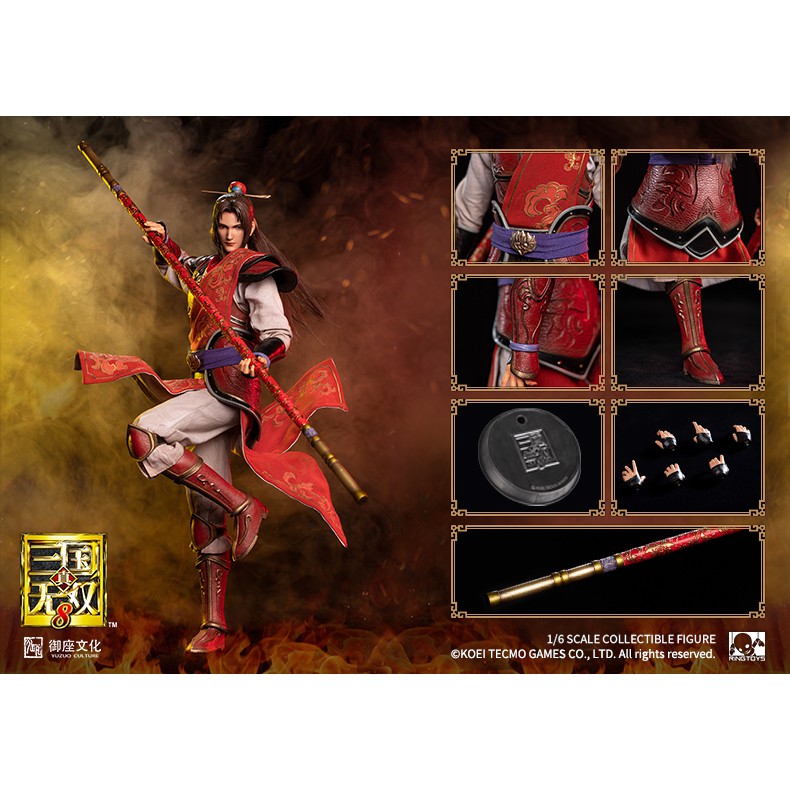 Mô hình figure 1/6 RingToys Chu Du trong game Dynasty Warriors 9