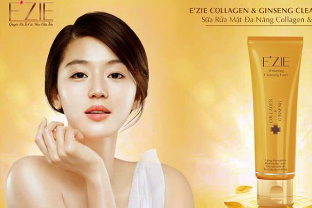 EZIE Sữa rửa mặt E'zie đa năng Collagen và Nhân Sâm 130ml