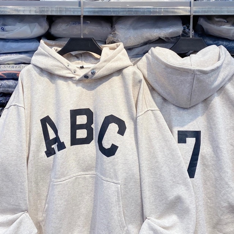 Áo hoodie Fear of god , áo nỉ ABC street wear dáng rộng nam nữ unisex