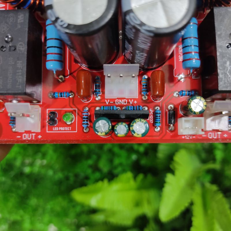 Mạch Class D 2 kênh V6 P2500W RMS