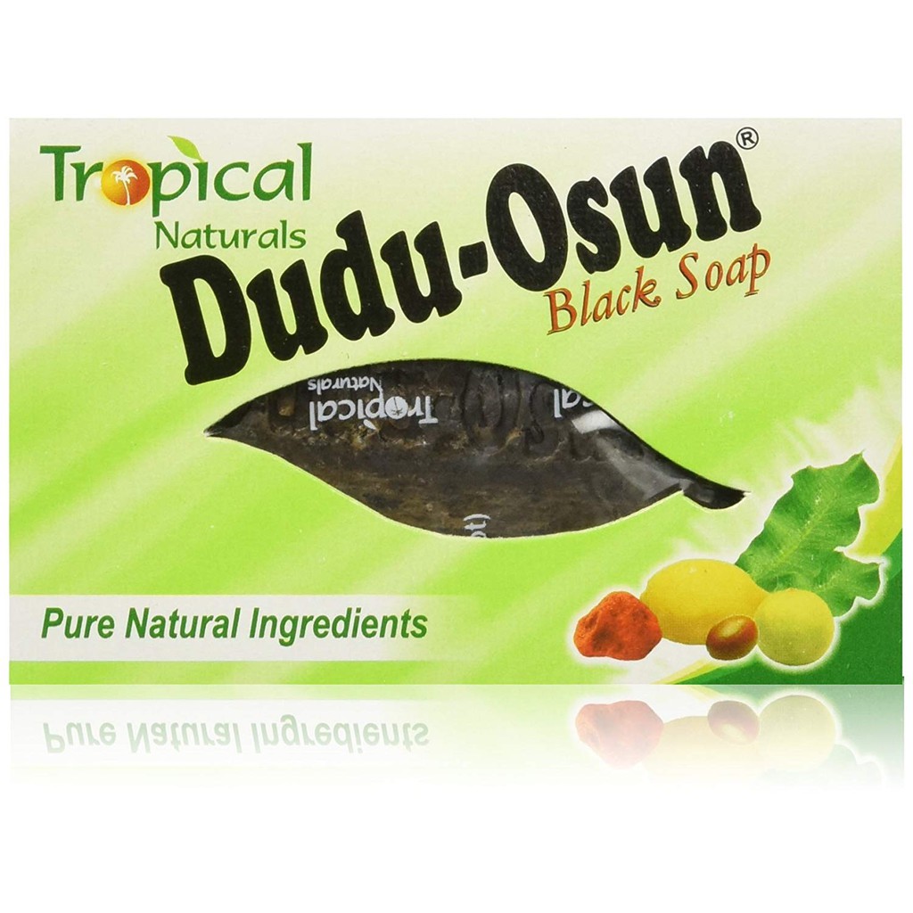 [Mẫu mới] Xà phòng đen Châu Phi Dudu Osun African Black Soap ngừa mụn lưng 150g