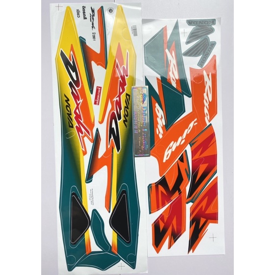 Tem dán xe DASH, Tem Nova Dash 2001 Thailand