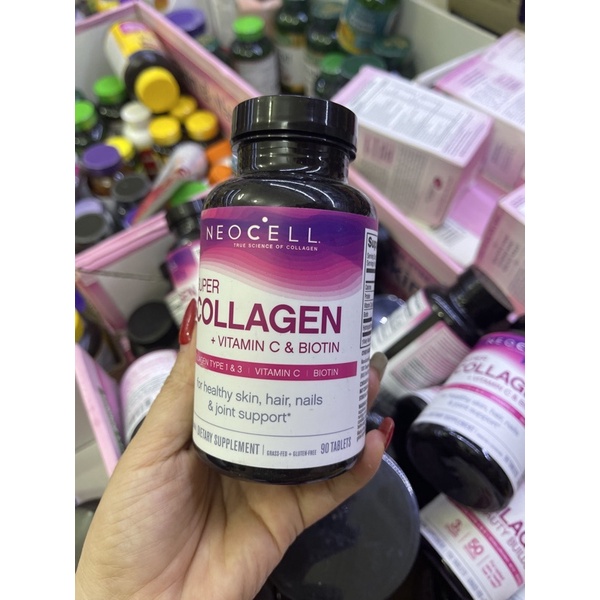 Viên uống colagen neocell super collagen neocell C hàng mỹ 360 viên