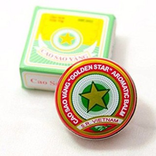 [CHÍNH HÃNG] 10 lọ Dầu cù là Cao Sao Vàng hộp 3gr