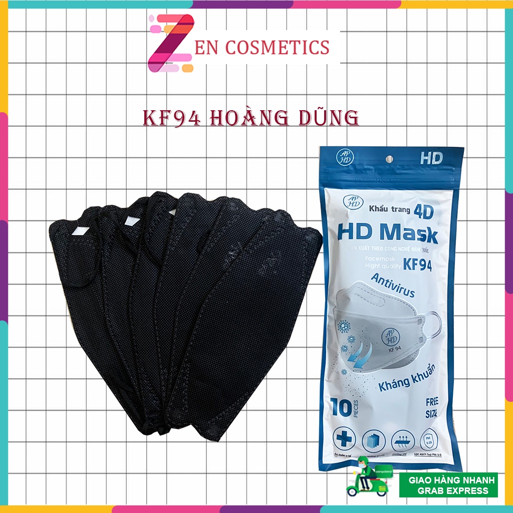 Khẩu Trang KF94 DC MASK 4 Lớp Chống Bụi Mịn Và Kháng Khuẩn Hàng Cao Cấp