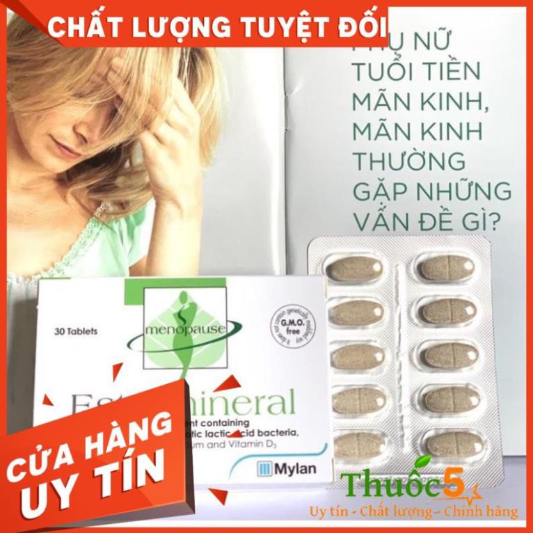 Estromineral Viên uống cải thiện chứng tiền mãn kinh hộp 30 viên