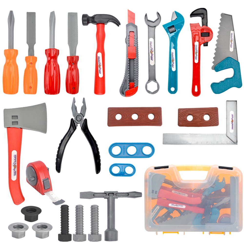 Bộ Đồ Chơi Sửa Chữa 22 Món Bằng Nhựa Cho Bé Trai