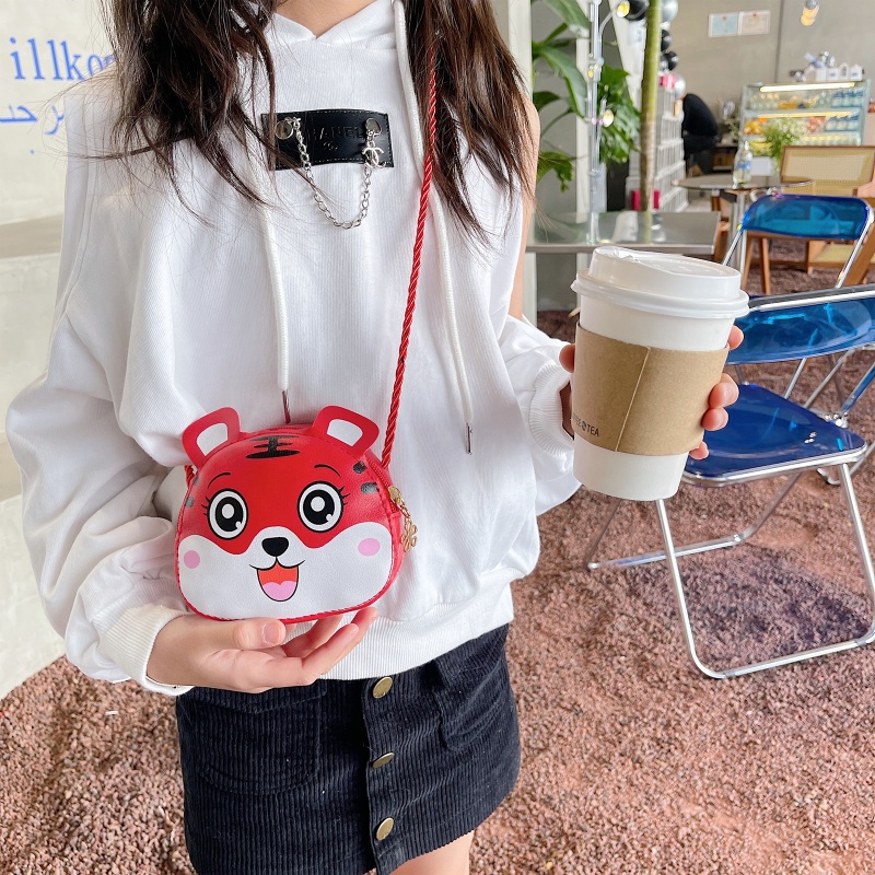 Túi Xách Da PU Hình Động Vật Đáng Yêu Cho Bé