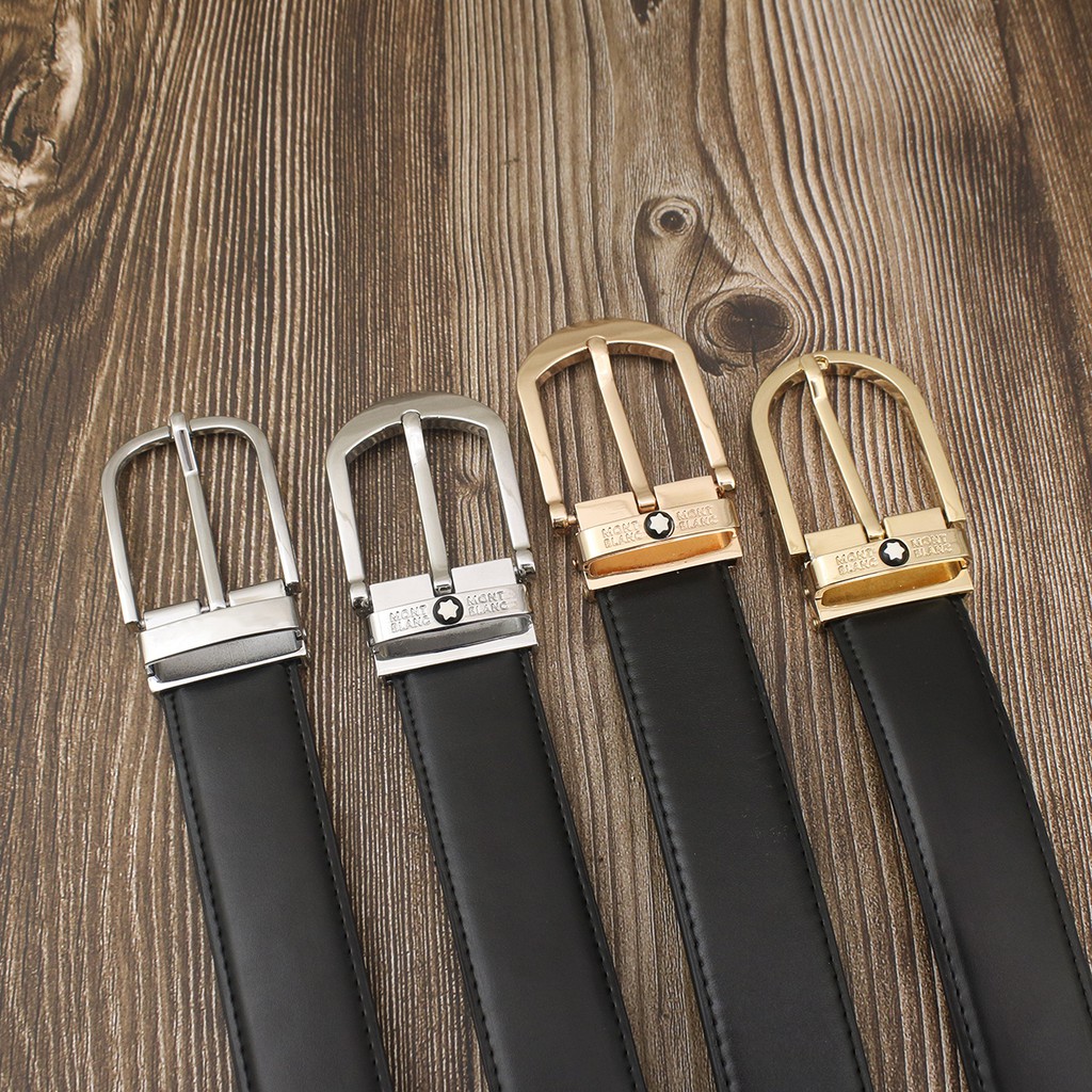 Thắt Lưng Nam Công Sở Đẹp, Dây Nịt Nam Khoá Kim, Thắt Lưng Da Pu Cao Cấp