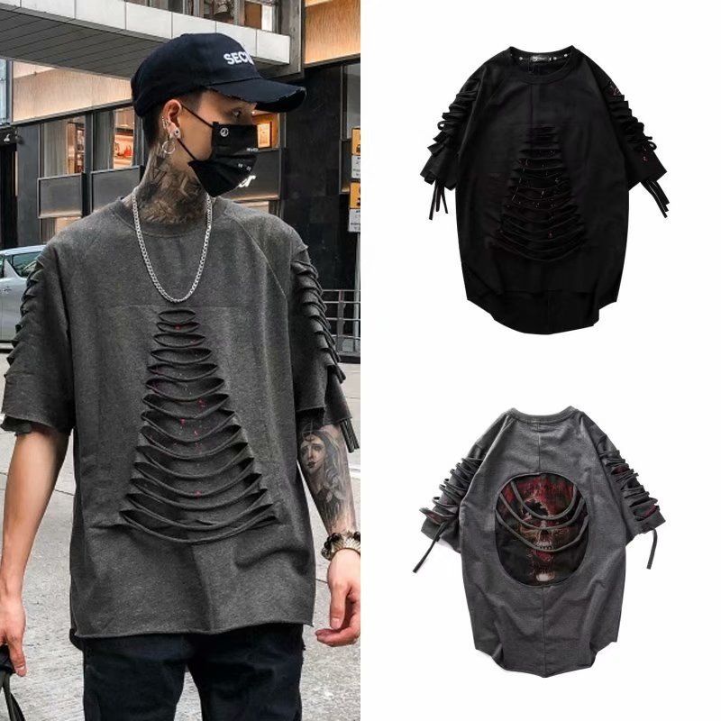 Áo Thun Polo Tay Lỡ Dáng Rộng Thời Trang Dành Cho Nam Giới