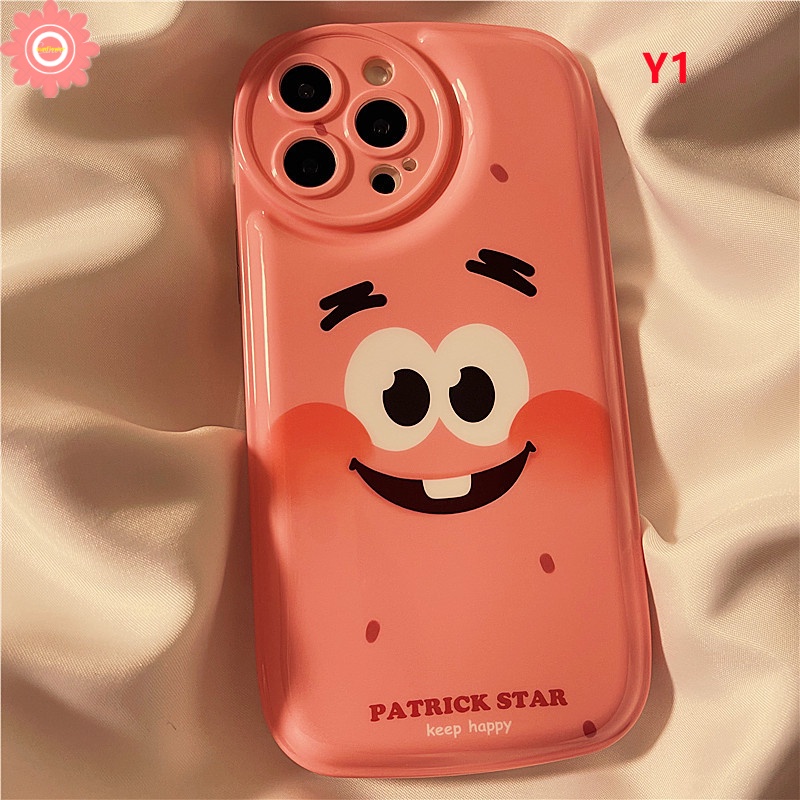 Ốp Điện Thoại TPU Mềm Đệm Khí Hình SpongeBob Cho IPhone 7 8 6 6s Plus 11 12 13 Pro MAX XR X XS MAX SE 2020