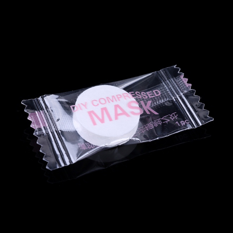 500 Mặt Nạ Dạng Nén Chất Liệu Cotton Dùng Một Lần