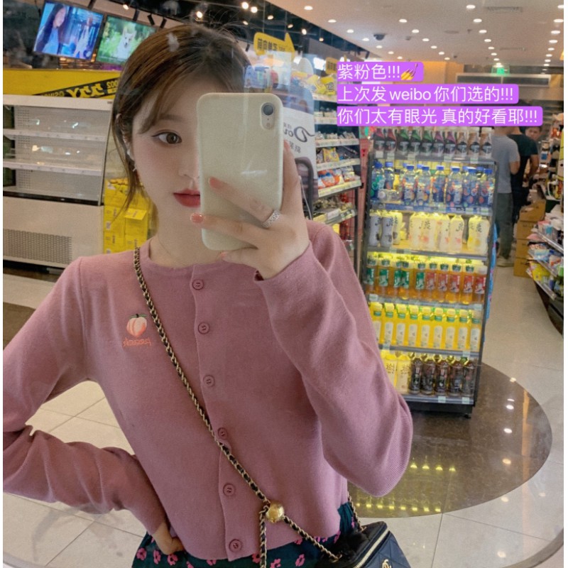 Áo Sweater Dệt Kim Mềm Mại Kiểu Hàn Quốc Thời Trang Cho Nữ 1755