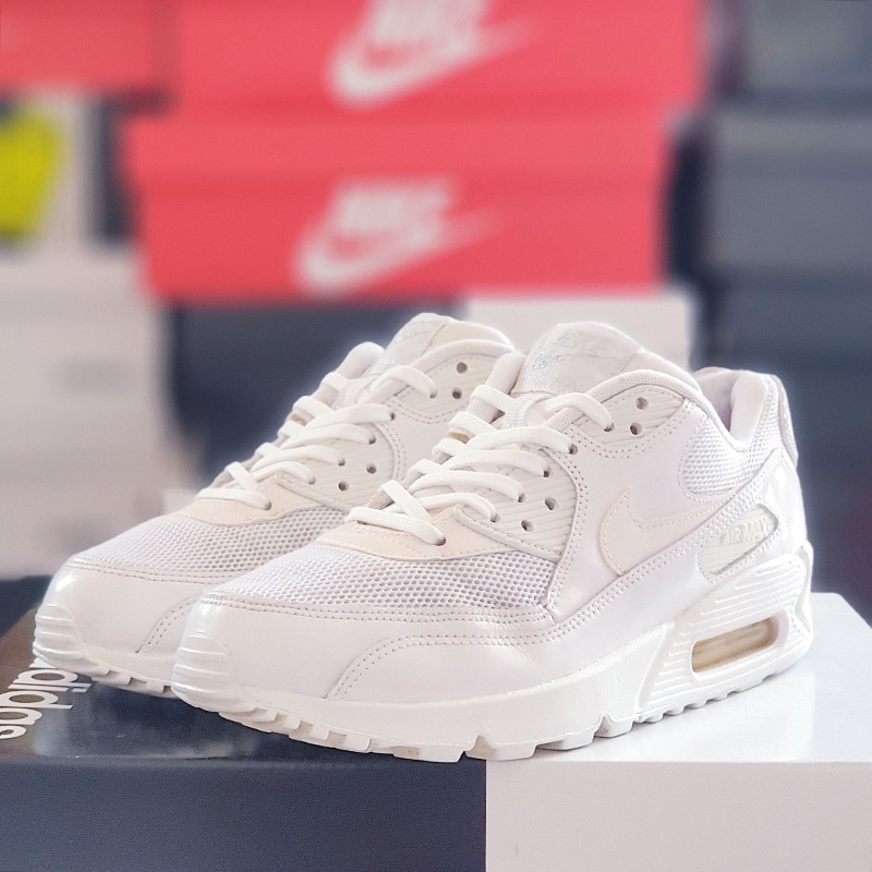 Giày Chính Hãng Nike Air Max 90 white, nhiều size, real 2hand