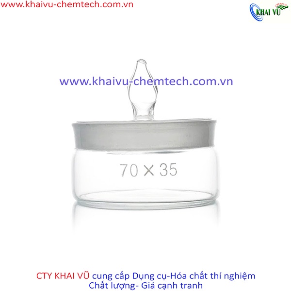 CHÉN CÂN THỦY TINH thí nghiệm