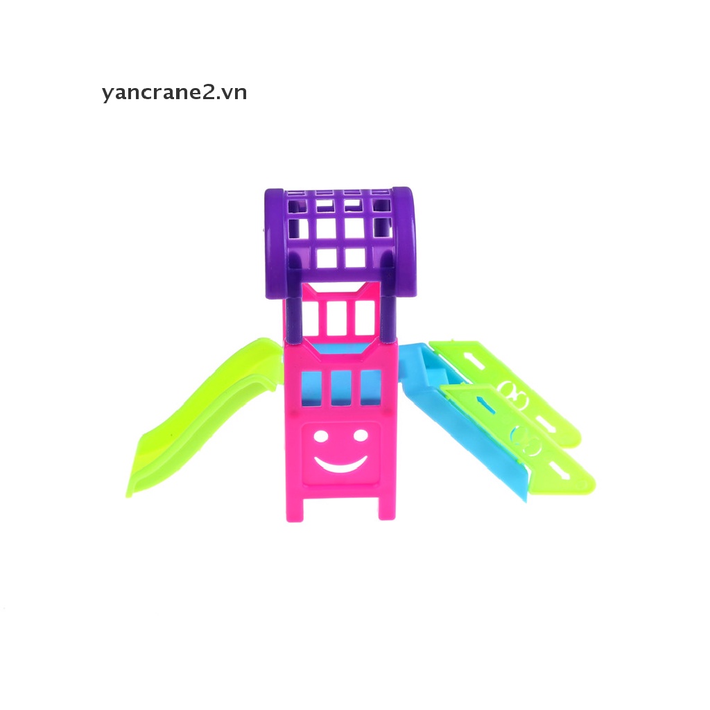 Phụ kiện đồ chơi cầu trượt công viên giải trí cho búp bê 10cm