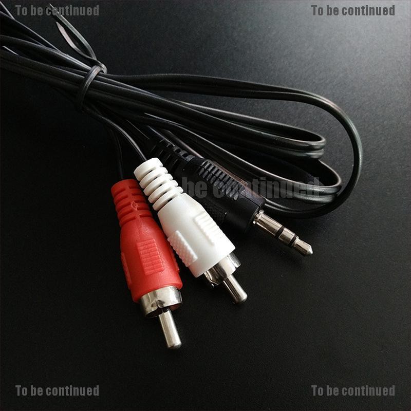 Cáp Chia Âm Thanh 1.2m 3.9 Feet 3.5mm Sang 2rca Chuyên Dụng