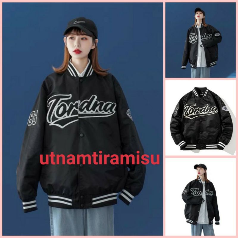 Áo Bomber Khoác Gió Nam nữ 2 Lớp Unisex TORThời trang thu đông BasicJacket bóng chày  giữ nhiệt; chống nắng