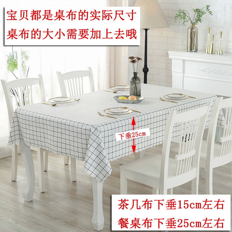 Bán trước☞☂◈Nhỏ tươi khăn trải bàn không thấm nước và dùng một lần chống dầu đóng cặn PVC nhà hàng hộ gia đình
