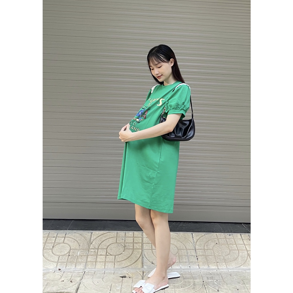 Váy bầu mùa hè chất mát