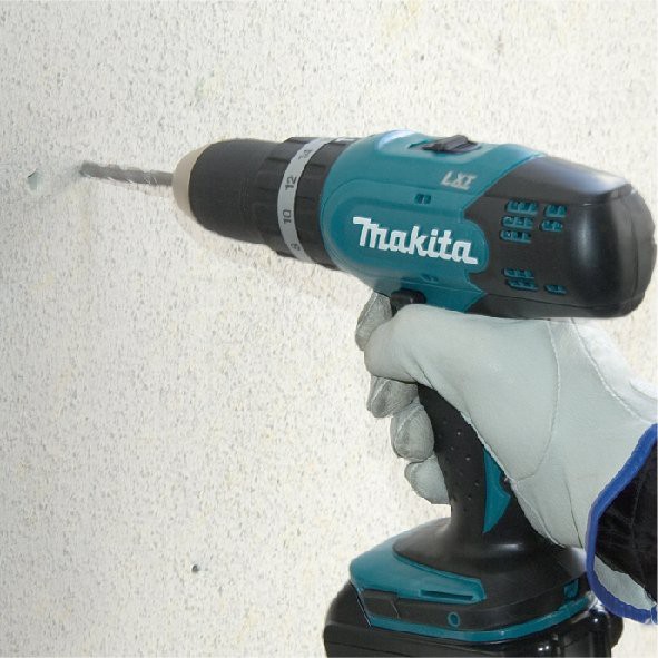 Máy khoan búa, vặn vít dùng pin 18V Makita DHP453Z (thân máy tách bộ) | DCSG