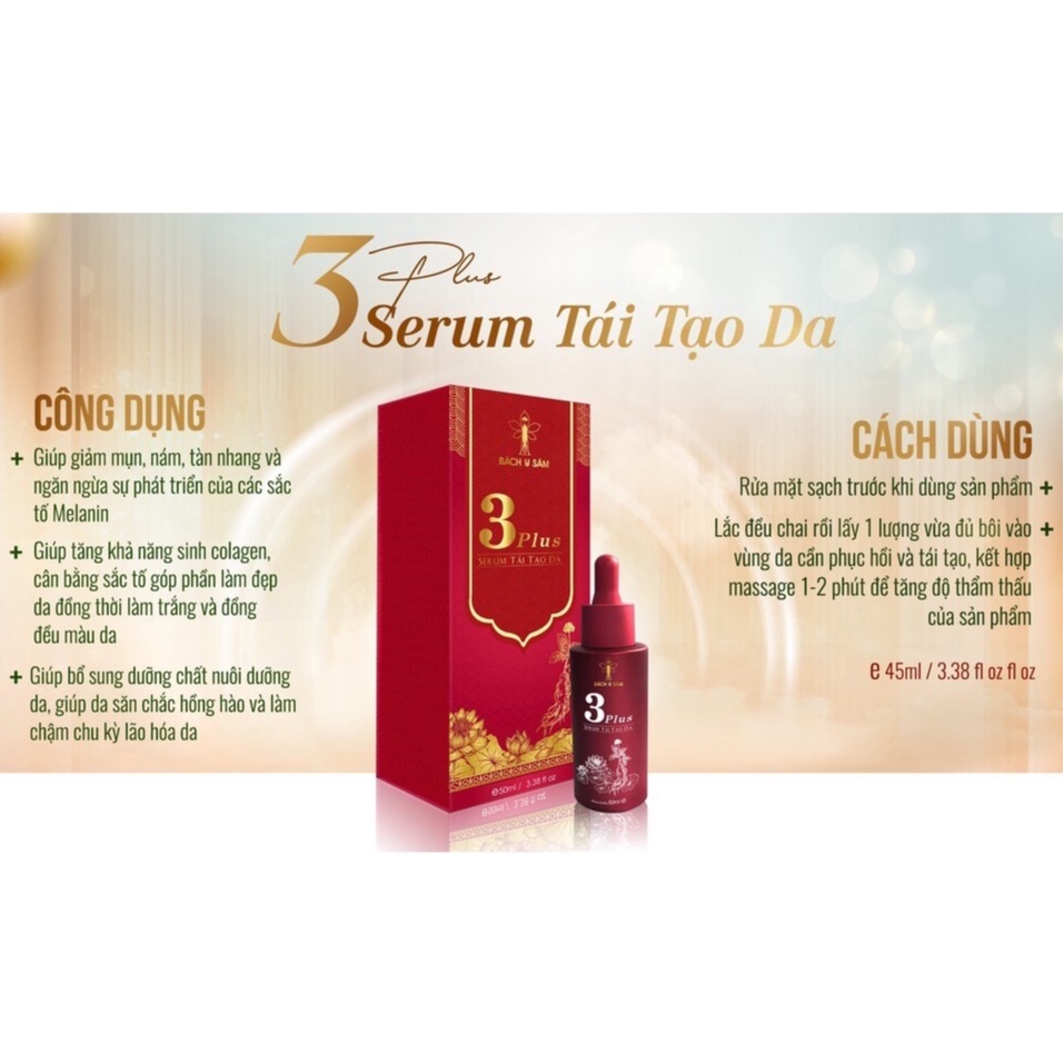 Bách Y Sâm 03 Plus CHUYÊN NÁM 20ml (Mẫu Mới Của Bạch Linh 3) | BigBuy360 - bigbuy360.vn