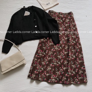 Set áo váy vintage