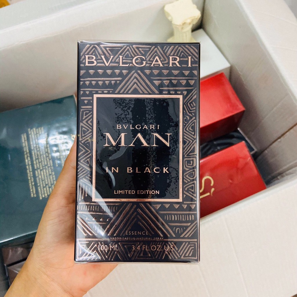 [Bản Limited] Nước hoa nam BVLGARI Man in Black Essence 100ml