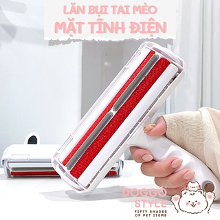Cây Lăn Lông Chó Mèo Tĩnh Điện Cầm Tay DOGGO Style Nhỏ Gọn Tiện Lợi Làm Sạch Sofa Giường Nệm Quần Áo