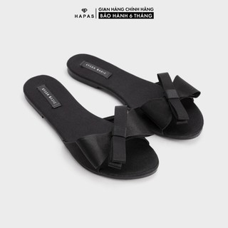 Dép nữ lụa nơ to hapas - dep157