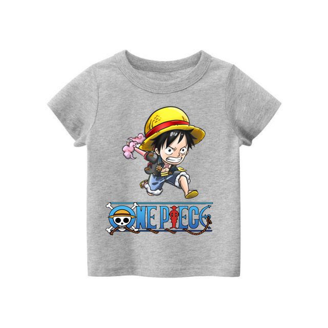 Áo thun bé trai One Piece co giản thoải mái