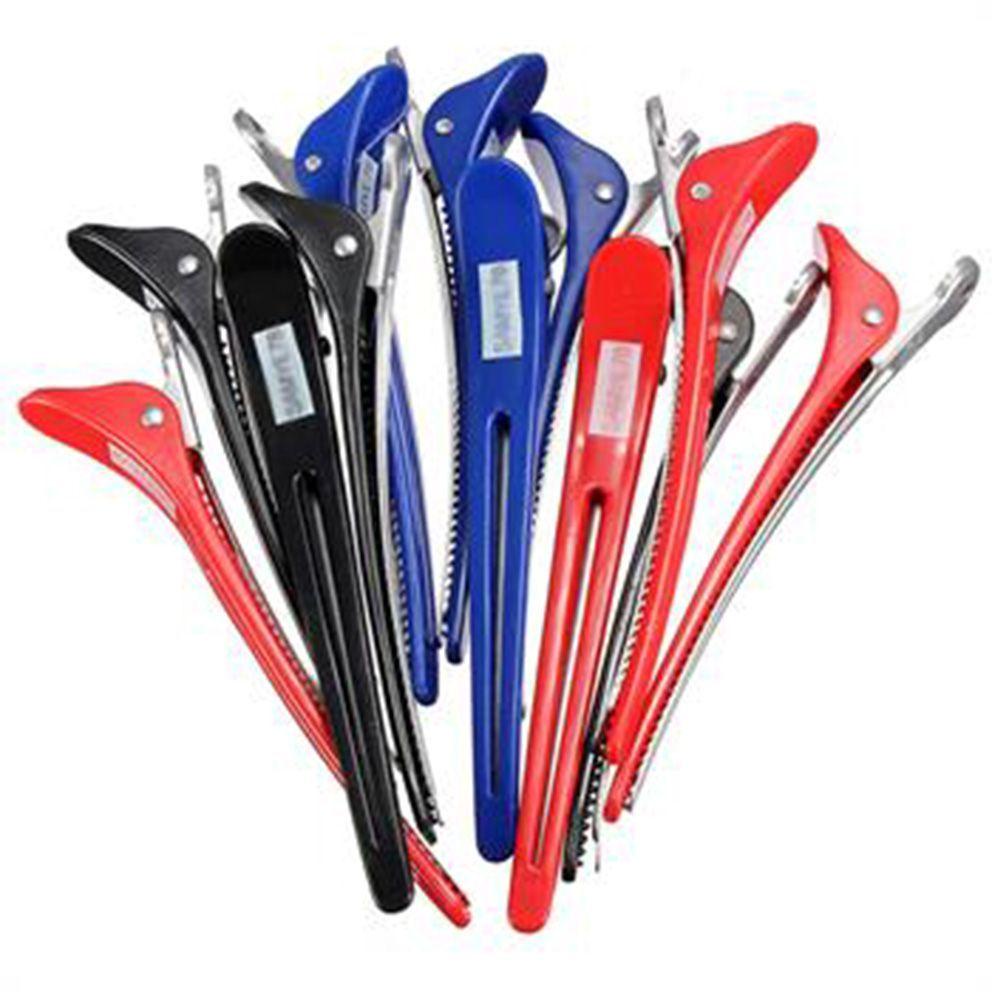 Bộ 12 Kẹp Tóc Chuyên Dụng Thời Trang Cho Salon Làm Tóc