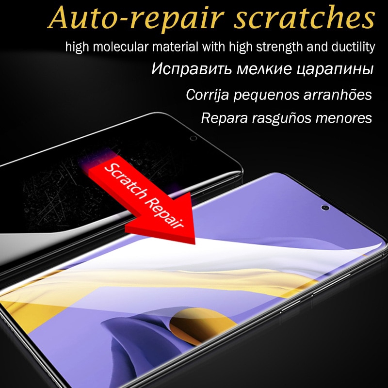 Kính cường lực 20D bảo vệ màn hình Samsung Galaxy A01 A11 A21S A31 A51 A71 M31 M51 Note 9 10 20 S10 S20 Plus A7 A9 2018