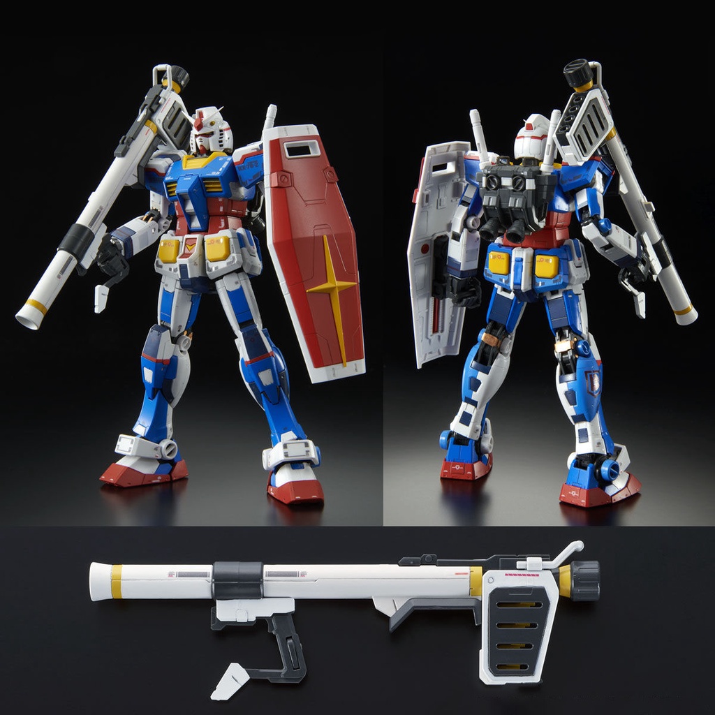 Mô Hình Lắp Ráp Gundam RG RX-78-2 Team Bright Custom