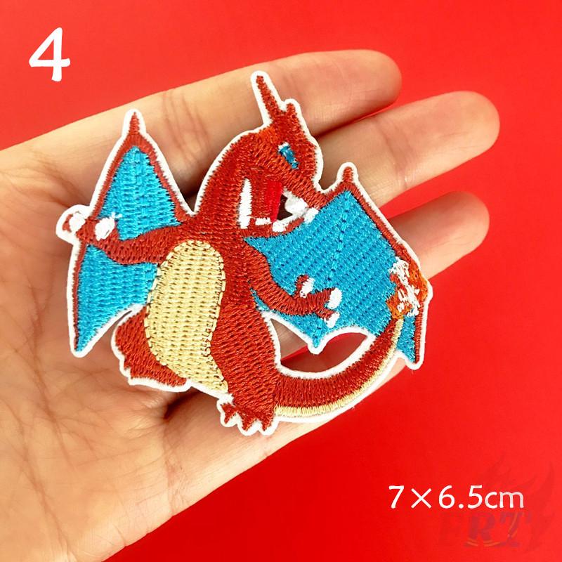 ☸ Anime：Pokemon Go Patch ☸ 1Pc Pokemon Diy Sew On Iron On Patch
