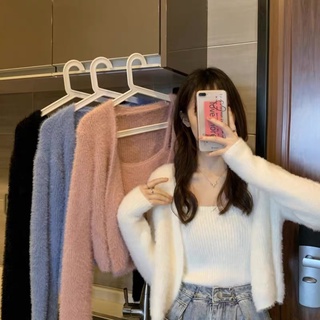 Set Áo Len Lông Thỏ Siêu Mềm Mịn Hàng Đẹp