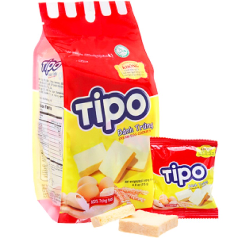 BÁNH TRỨNG TIPO HỮU NGHỊ GÓI 220G