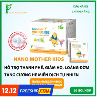 [CHÍNH HÃNG] Cốm Ho Nano Mother Kids Hỗ Trợ Thanh Phế, Giảm Ho, Loãng Đờm