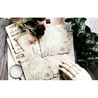 Giấy sticker background vintage London