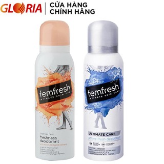 Mã COSGLORIAT6 -8% đơn 250K Xịt Thơm Mát Vùng Kín Cao Cấp Femfresh 125ml