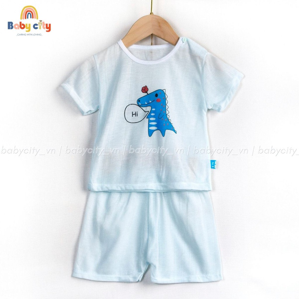 [Mã BABYMOM88 giảm 5% cho đơn 50K] Bộ Cộc Tay Hình Thú Cotton 2 Chiều Cho Bé Từ (5 - 18) Kg Giá Tốt, Chuẩn Form