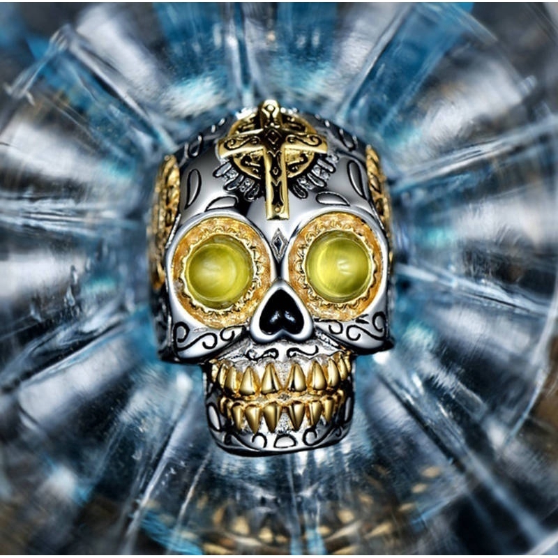 Nhẫn thép không gỉ 316L thiết kế độc đáo cá tính